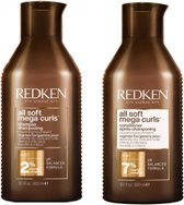Redken - All Soft Mega Curls - Shampoo & Conditioner - 2x 300ml