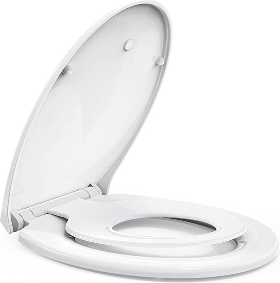 WC-deksel softclose-mechanisme, wc-deksel met wc- | bol.com