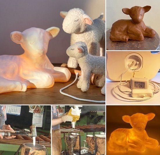 Heico nachtlamp Schaap Mary. van Heico — afbeelding 3