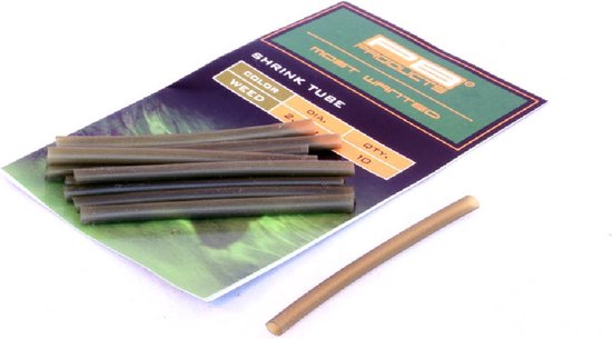 PB Products Shrink Tube - Krimpkous - 2.4mm - Weed - 10st - Groen van PB Products — afbeelding 4