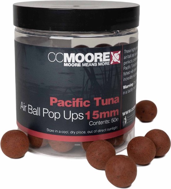 CC Moore Pacific Tuna - Air Ball Pop Ups - 15mm - Rood van CC Moore — afbeelding 2