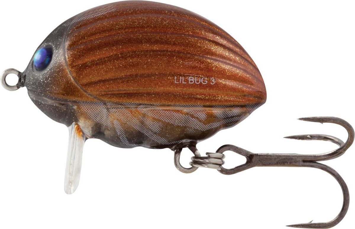 Salmo Lil' Bug Floating (diepte surface) 3cm - 4.3g - Maat : Mat Bug