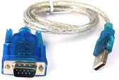 Adaptateur série RS232 Coretek USB-A (m) vers SUB-D (m) 9 broches - 0,80 mètre