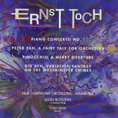 NDR-Hamburg Symphony Orchestra, Leon Botstein - Toch: Piano Concerto No.1 | Pinocchio | Big Ben | Peter Pan (CD)