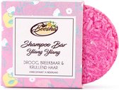 Beesha Shampoo Bar Ylang Ylang 65 gram | 100% Plasticvrije en Natuurlijke Verzorging | Vegan, Sulfaatvrij en Parabeenvrij | CG Proof