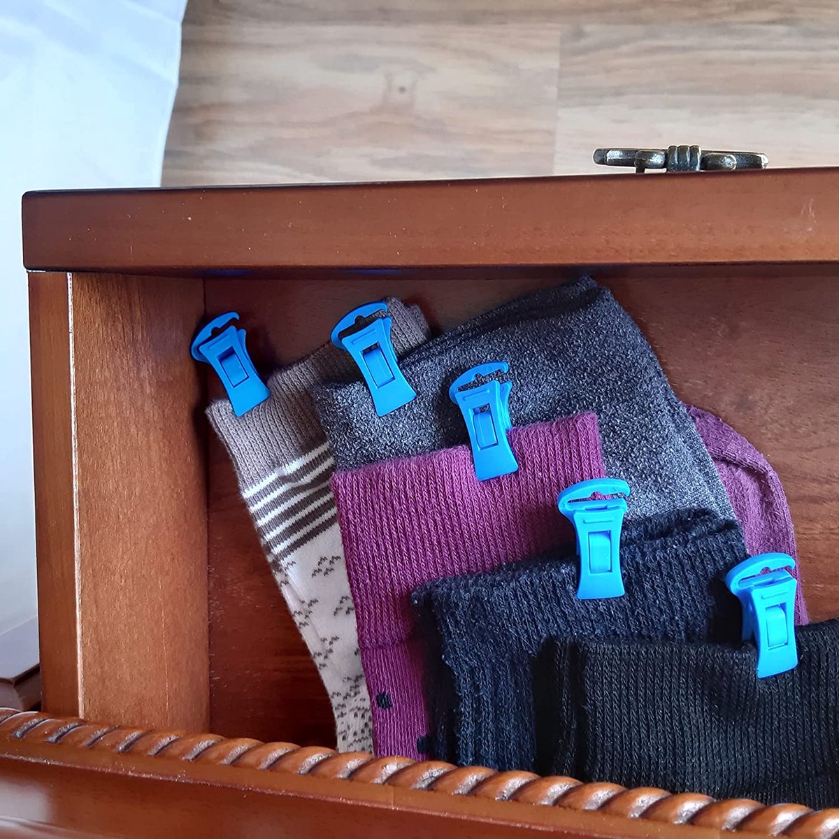 40 stuks sokkenklemmen voor de wasmachine en droger - handige