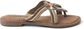 Lazamani Dames Slippers 75.419 Taupe