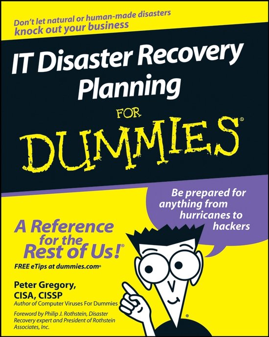 Disaster Recovery Planning For Dummies - cover