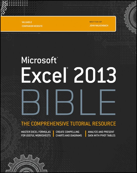Excel 2013 Bible - cover
