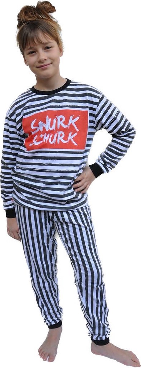 Tukk jammies Tukk Snurk Schurk Boefje Pyjama zwart wit