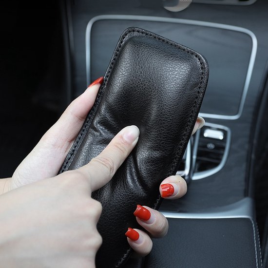 Genouillères De Voiture Coussin Genoux Jambes Coudes Réglable - Support Jambe Console Centrale Voiture Noir Rouge Marron