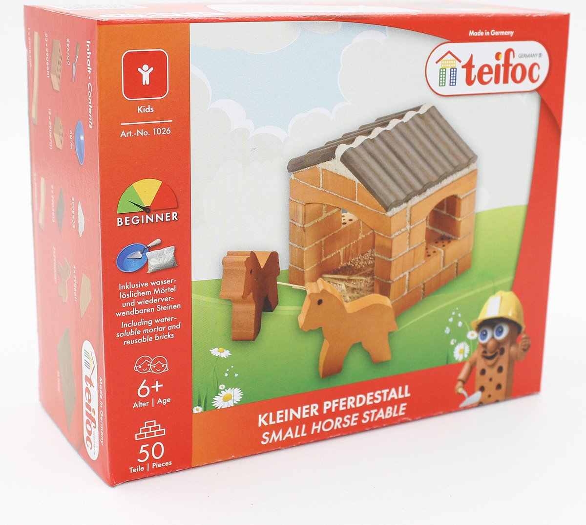 Teifoc Jeu Kit de construction en briques Enfant 6 ans + - Un jeux des  jouets