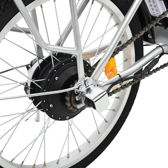 Ja Veilig Geleidbaarheid vidaXL Elektrische fiets inklapbaar met Li-ion-accu aluminiumlegering |  bol.com