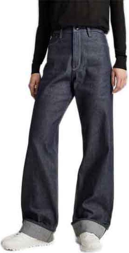 G-STAR Stray Ultra Straight Selvedge Jeans Met Hoge Taille - Dames - Raw Denim - W29 X L32