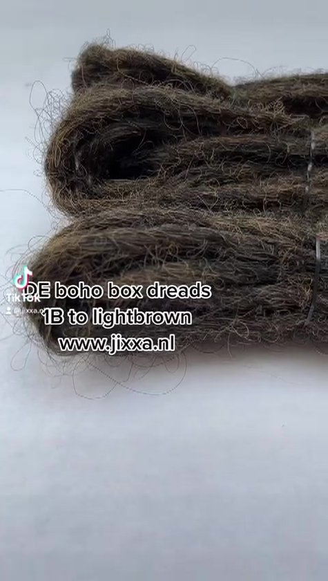 Dreadlocks DE Boho box 1b to lightbrown 10 stuks - Gehaakte dreadlocks ...