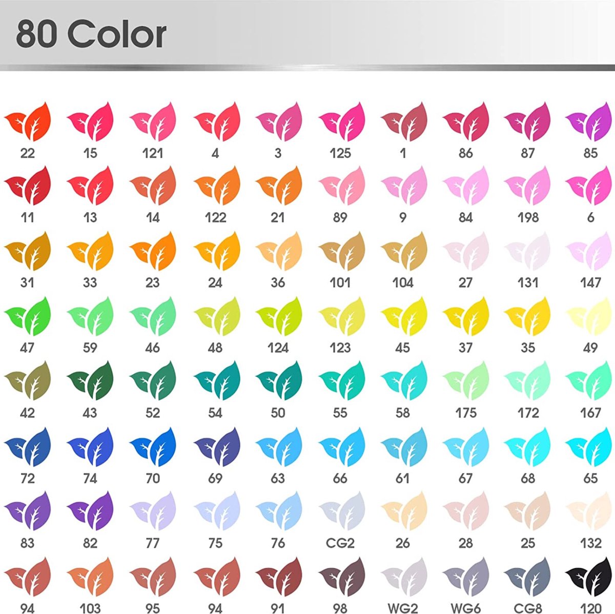 Vallteng Alcohol Markers Set 80 Kleuren, Dual Tips Kleurstiften voor Volwassenen, Permanente Kunststiften Set voor Tekenen Kleuren Illustratie Grafisch Ontwerpen met Draagtas en Base Vallteng Alcohol Markers Set 80 Kleuren, Dual Tips Kleurstiften voor Volwassenen, Permanente Kunststiften Set voor Tekenen Kleuren Illustratie Grafisch Ontwerpen met Draagtas en Base