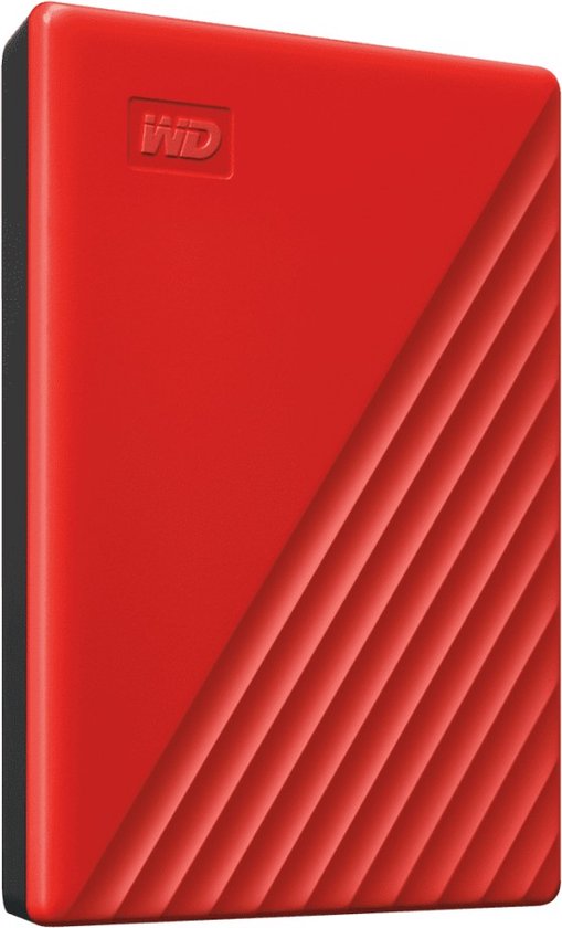 Western Digital My Passport - Externe Harde Schijf - 2 TB - Rood