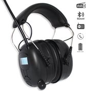 Protection auditive Soul Taine avec Radio - DAB + - Cache-oreilles avec entrée Bluetooth et AUDIO - Rechargeable - Comprend un sac | EAR-205-D+