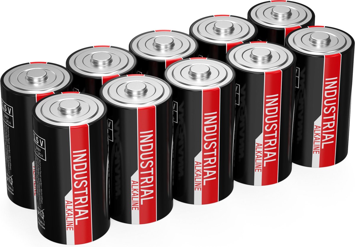Ansmann Industriële alkalinebatterijen baby C LR 14 10 stuks 1503-0000