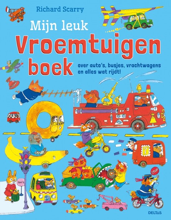 Scarry Mijn leuk vroemtuigenboek - cover