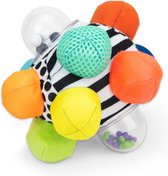 Sassy - Bal voor Baby en Peuter - Licht stuiterend - Grijpbare vorm - Ratelend geluid - Bumpy Ball