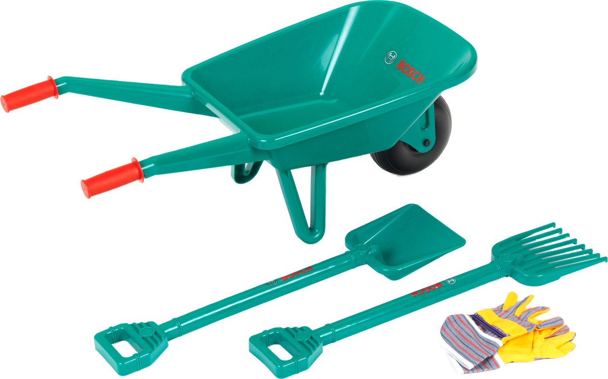 Bosch – Speelgoed kruiwagen – Speelgoed tuingereedschap – Tuinspeelgoed