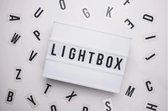 Lightbox - Lightbox met 101 karakters/symbolen