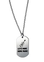 Akyol - collier de violon - Violon - meilleur joueur de violon - joli cadeau à offrir à votre ami - musicien d'anniversaire