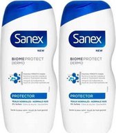 Sanex Gel Douche Biome Protect Dermo Protecteur Peaux Normales Duo Pack 2 x 500 ml