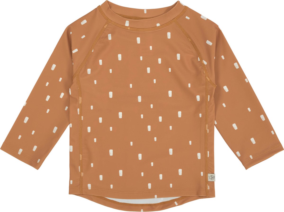 Lässig Zwemshirt Lange Mouw - Rashguard - Bricks caramel, 13-18 months, Size: 86