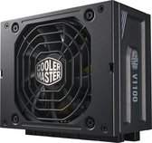 Cooler Master V SFX Platinum 1100, 1100 W, 100 - 240 V, 50 - 60 Hz, 6.5 - 14 A, Actief, 120 W