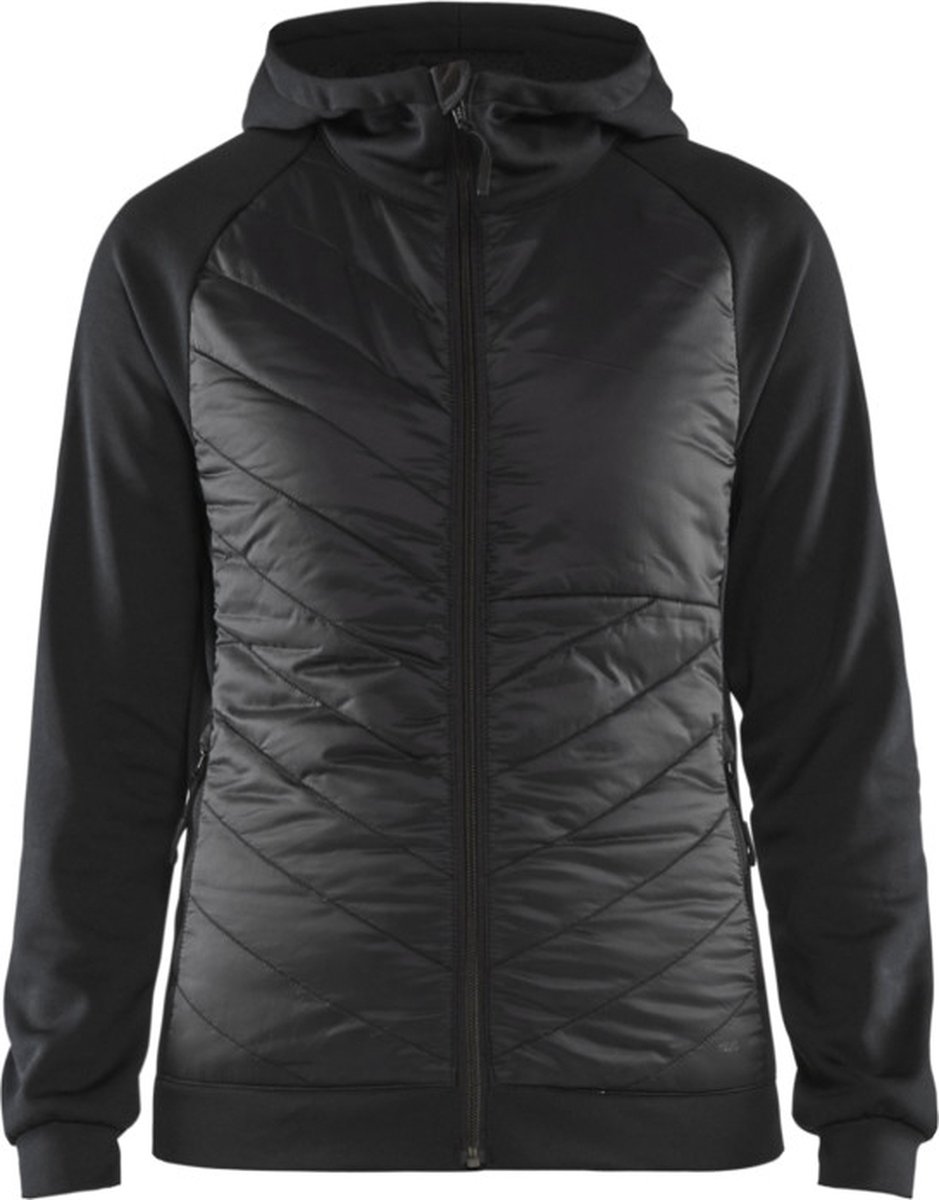 Blaklader Dames hybride sweater 3464-2526 - Zwart/Donkergrijs - XXL