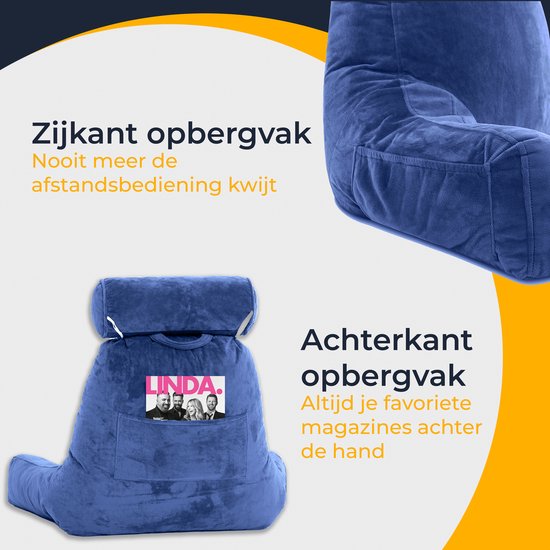 RAKTOV Cofortabel lendenkussen voor op bed, leeskussen voor de rug RAKTOV Cofortabel lendenkussen voor op bed, leeskussen voor de rug