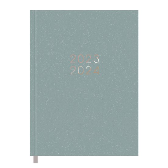 A6 Pocket Agenda 2023 - 2024 Grijsgroen