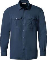 Vaude Rosemoor LS Shirt II - Outdoorblouse - Heren - Lange mouwen - Blauw - Maat M