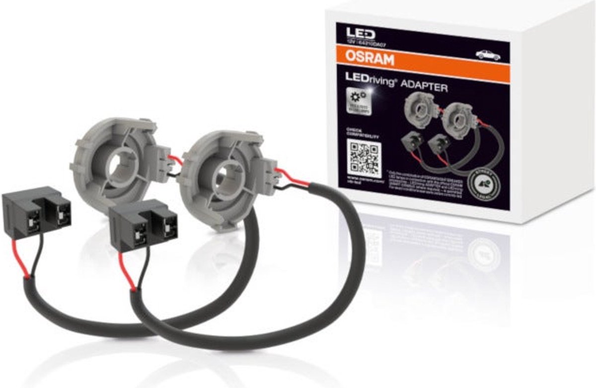 OSRAM Adapter voor Night Breaker H7-LED 64210DA07 Bouwvorm (autolamp) H7, Adapter für Night Breaker H7-LED – foto 2