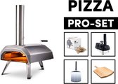 Ooni PIZZA PRO SET Karu 12 hout of houtskool gestookte pizzaoven