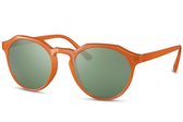 Studio Proud - Zonnebril - Festival zonnebril - Oranje zonnebril - Dames zonnebril - Heren zonnebril - Unisex zonnebril - Goedkope zonnebril - Tijdloos montuur - 100% UV-bescherming - Luxe eyewear - Betaalbare zonnebril.