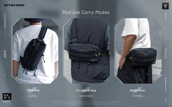 Sac à bandoulière Nitecore SLB03