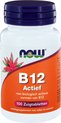 Now Foods - Vitamine B12 Actief 1000 mcg - 100 Zuigtabletten