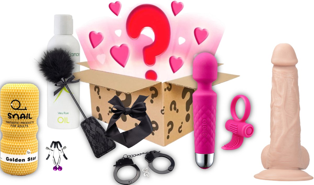 Goedkoopste TipsToys Tease Love Box Erotische Geschenkset - Gift Box Uitdagende Seks Speeltjes Sex Toys