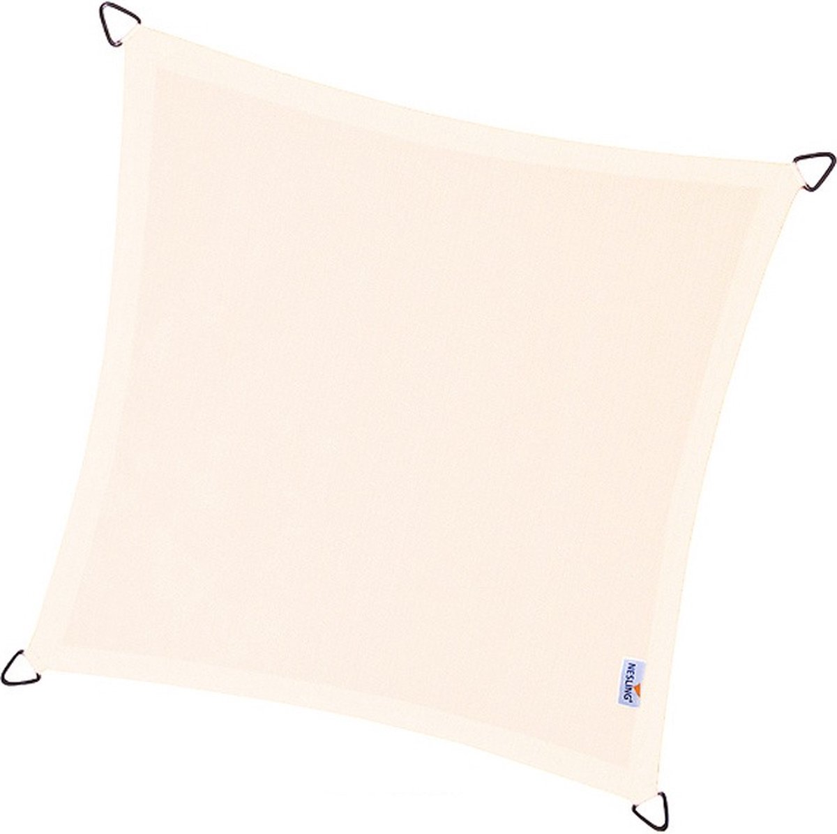Nesling Dreamsail voile d'ombrage carré, 400x400cm, Crème