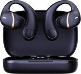 Écouteurs intra-auriculaires Sport entièrement sans fil - avec étui de chargement - Écouteurs Bluetooth - Convient pour Apple et Android - Écouteurs étanches à oreille ouverte à commande tactile