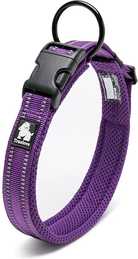 Truelove halsband - Halsband - Honden halsband - Halsband voor honden-Paars XS