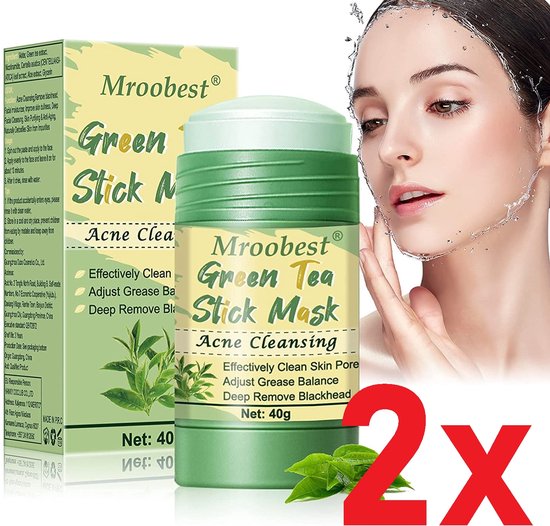 Green Mask Stick Blackhead Remover Acne Gezichtsmaskers