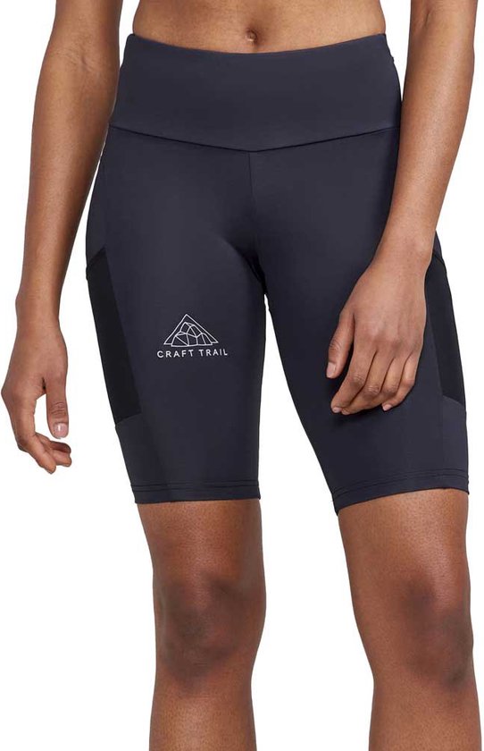 Craft | PRO Trail | Short Tights | Dames | Black | S -