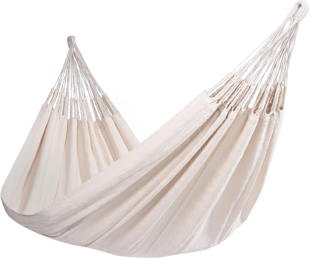 Hangmat Dubbele en enkele draagbare hangmat met boomtouwen | parachute-hangmatten | 200 x 100cm | Grijs