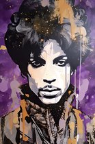 Prince Poster - TAFKAP - Portret poster - Muziek poster - Hoge Kwaliteit - 61x91cm - Geschikt om in te lijsten