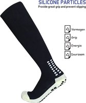 Chaussettes Grip Zwart- chaussettes de sport - chaussettes de football - 39-45 - taille unique - Sportcasa - anti ampoules - compression - amélioration des performances - course à pied - sport