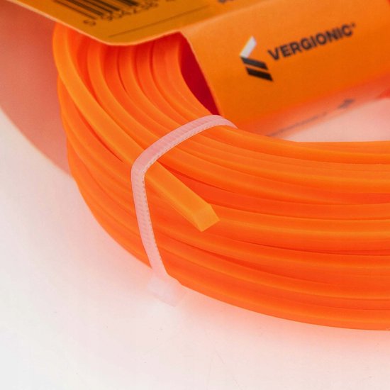 Bosmaaierdraad - Grastrimmerdraad - Snijdraad - 15 Meter - Oranje - 3.0 mm - Vierkant - Extra Stevig - Draadspoel - Zonder Bosmaaier - Trimmerdraad - Trimdraad - Kantenmaaier - Maaidraad van Bosma — afbeelding 5